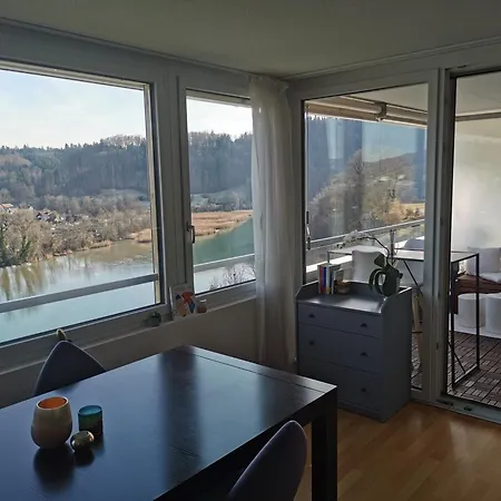 Beautiful View On The River Aare *